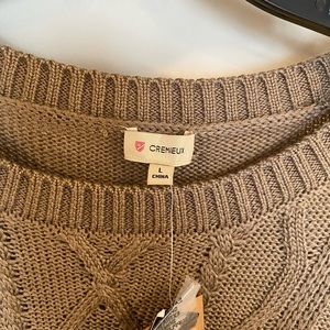 Sweater dress new with tags size large